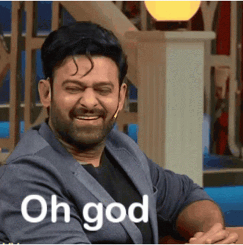 Ohh God Prabhas Laughing GIF