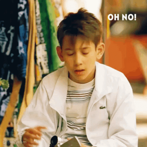 Ohh No Headache Kid GIF