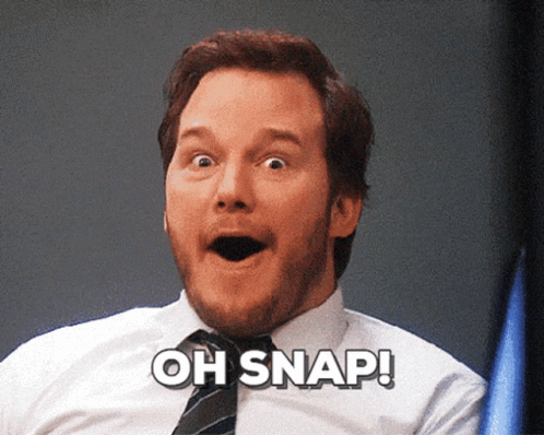 Ohh Snap Ah Chris Pratt GIF
