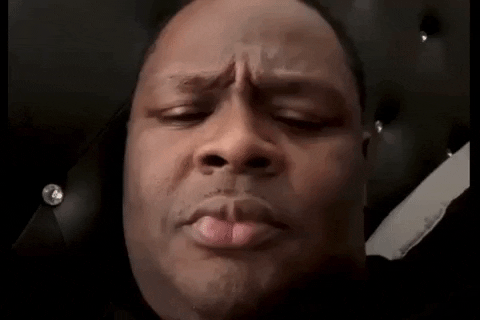 Ohhhh Black Man Stunned Reaction Meme GIF
