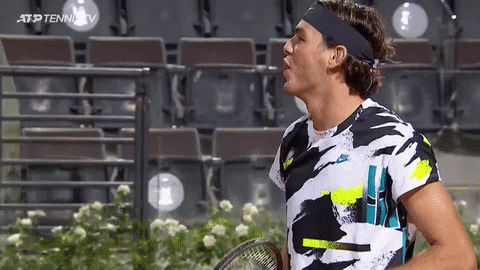 Ohhhh Funny Tennis Player Silly Face Meme GIF