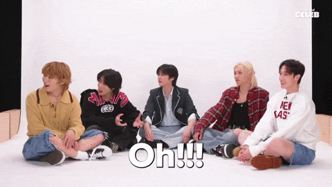 Ohhhh K Pop Group Stray Kids Meme GIF
