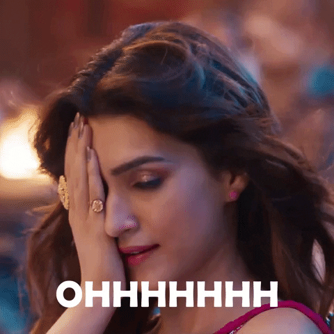 Ohhhh Kriti Sanon Varun Dhawan Meme GIF