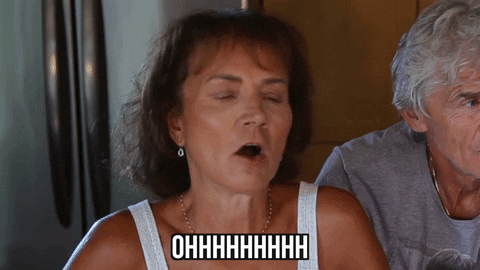 Ohhhh Old Ladies Candid Reaction Meme GIF