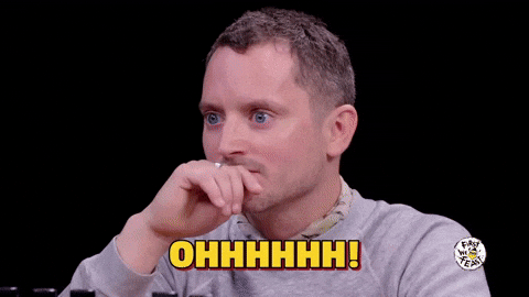 Ohhhh Shocked Elijah Wood Meme GIF