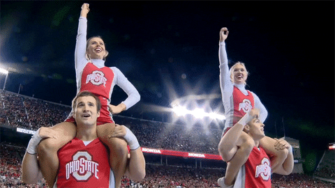 Ohio Meme Buckeyes Football Dancers GIF