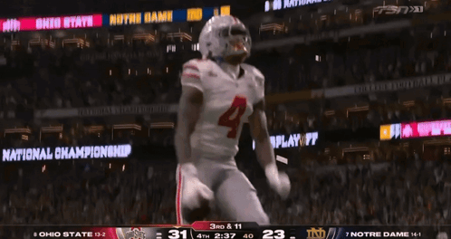 Ohio State vs Notre Dame Football Game