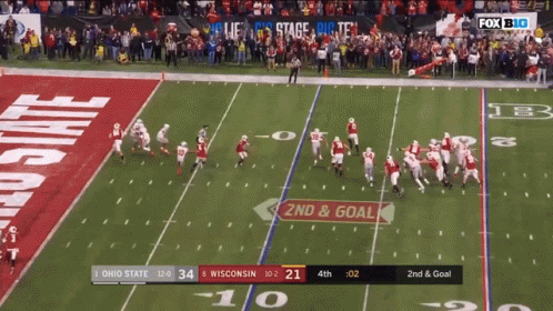 Ohio State vs Wisconsin Football on Fox Big