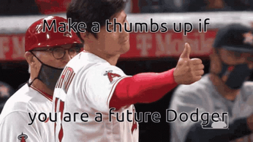 Ohtani Make Thumbs Up If GIF