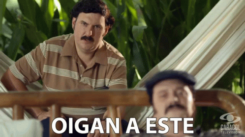 Oigan A Este Pablo Escobar GIF