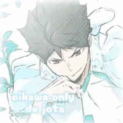 Oikawa Only De Jota Is The Name Of The Anime Character GIF