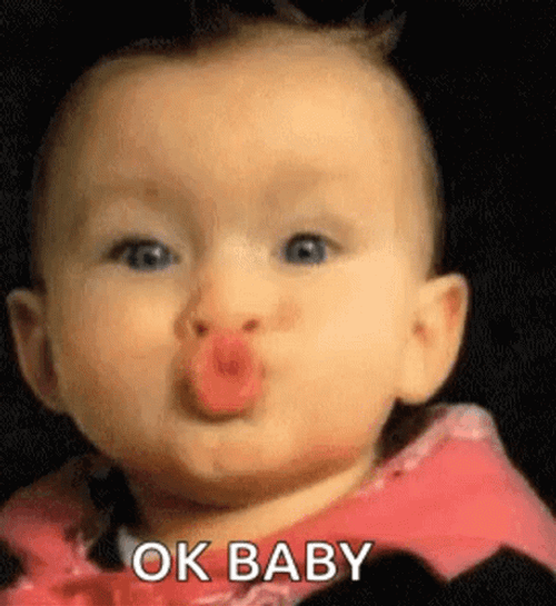 Ok Baby Kiss GIF