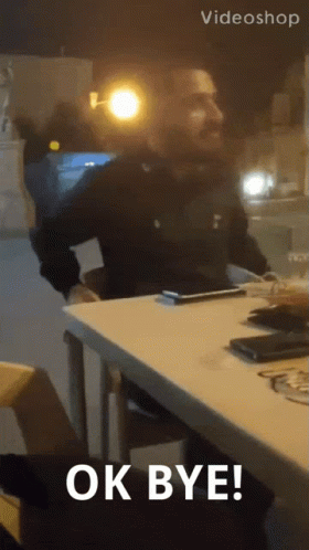 Ok Bye Leaving With Chair Meme GIF