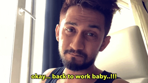 Ok Get Back To Work Baby GIF