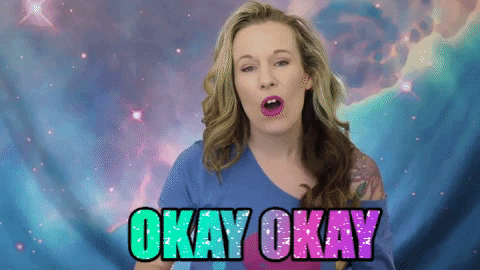Ok Ok Calming Nice Lady GIF