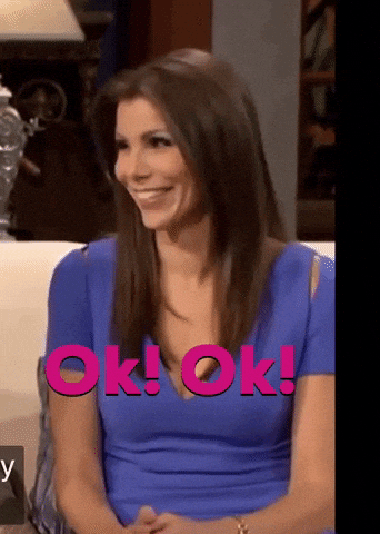 Ok Ok Hands Up Heather Dubrow GIF