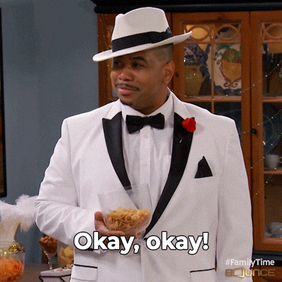 Ok Ok White Suit Family Time GIF