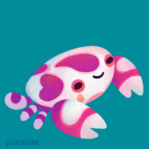 Ok Smiling Crab Rave GIF