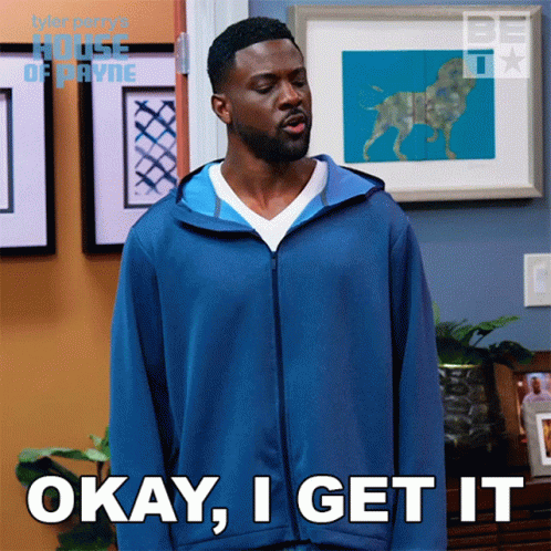 Okay I Get It Black Guy GIF