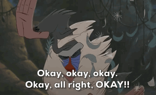 Okay Okay Okay Okay Okay All Right Okay !! GIF