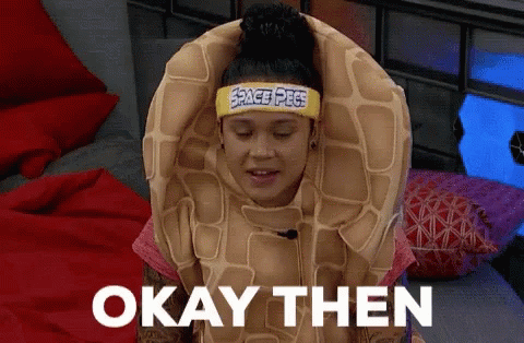 Okay Then Girl In Peanut Costume GIF