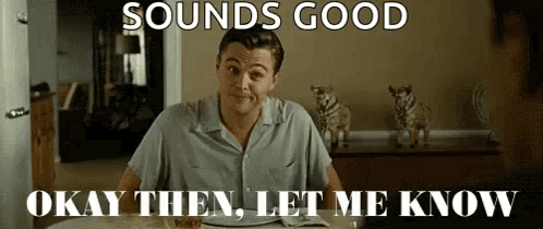 Okay Then Leonardo Di Caprio GIF