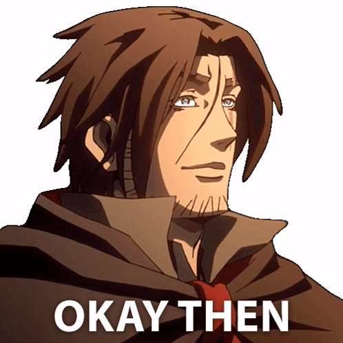 Okay Then Trevor Belmont GIF