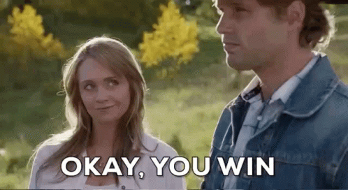 Okay You Win Heartland Amber Marshall GIF