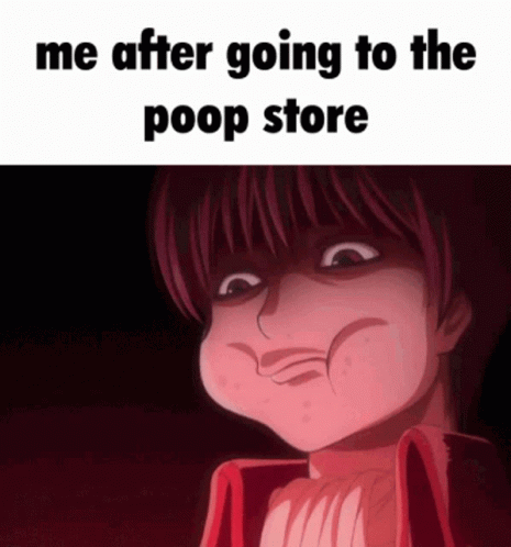 Okita Sougo Poop Store Meme GIF