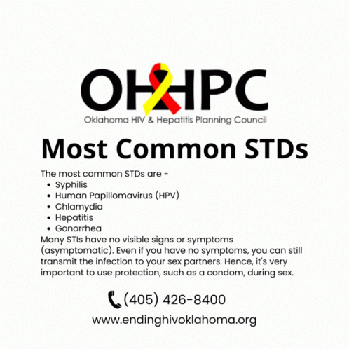 Oklahoma HIV And Hepatitis Planning Council Most Common STDs GIF