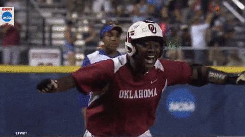 Oklahoma Sooners Softball Team Celebration GIF