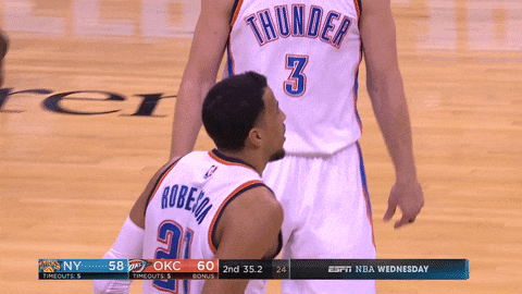 Oklahoma Thunder Buddy Always Got Your Back GIF