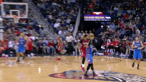 Oklahoma Thunder Buddy Russel Westbrook Shoulder Dance GIF