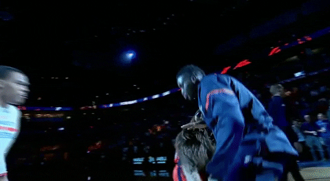 Oklahoma Thunder Buddy Signature Dance GIF