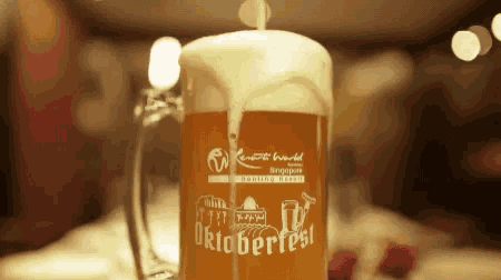 Oktoberfest Beer Mug GIF