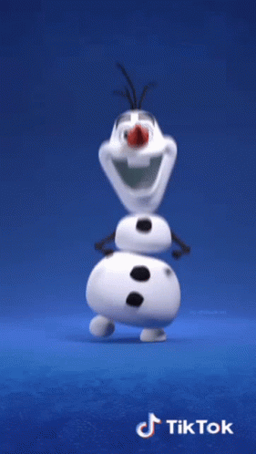 Olaf Frozen Funny Tiktok Dance GIF
