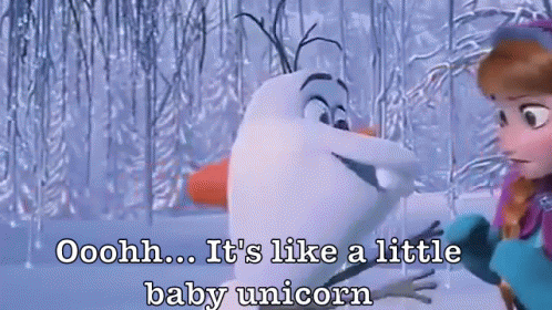 Olaf Frozen Nose Scene GIF