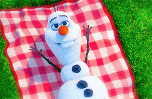 Olaf Frozen Enjoying Summer GIF