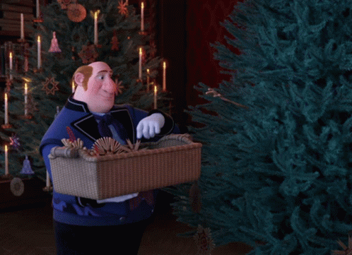 Olaf Frozen Christmas Surprise GIF