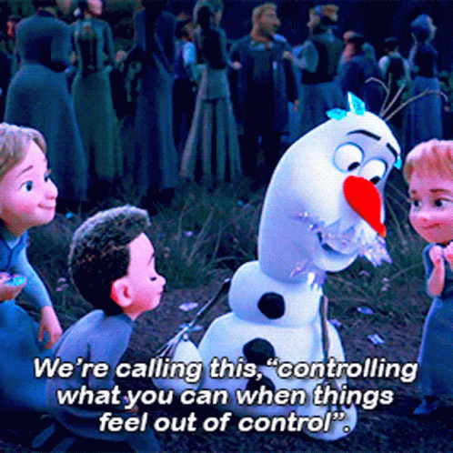Olaf Playing With Kids GIF