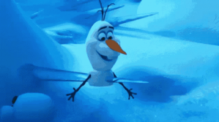 Olaf Ive Killed The Conversation GIF