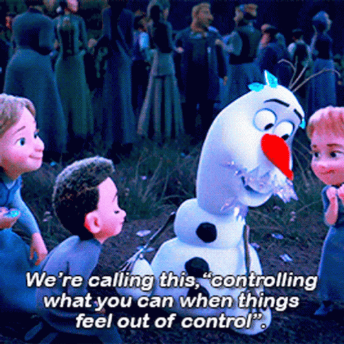 Olaf Playing With Kids GIF