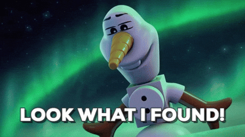 Olaf We Aint Found Maybe Lost GIF