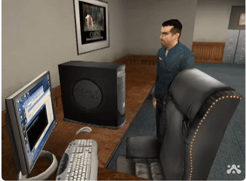Old Computer Saying When He Says He's Building New Hi Tech