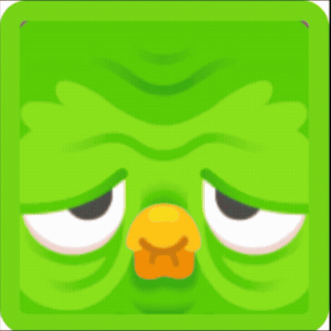 Old Face Duolingo Meme GIF