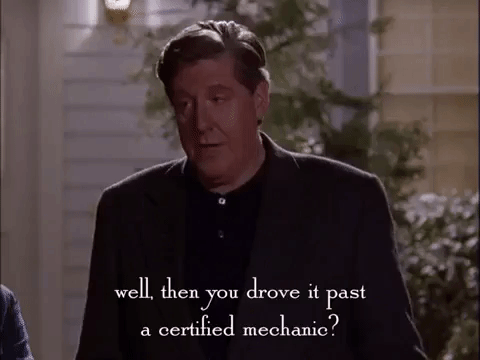Old Guy Well Then You Drove Past Certified Mechanic GIF