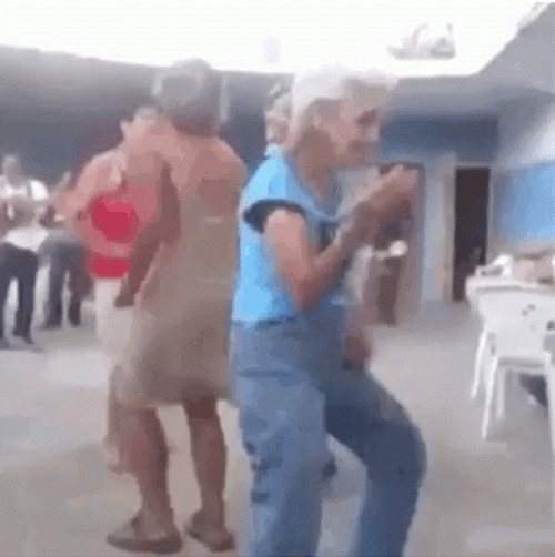 Old Lady Dancing GIF