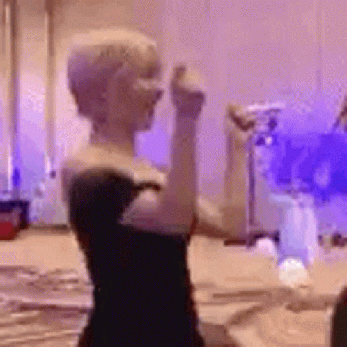 Sexy Old Lady Ballroom Dancing GIF