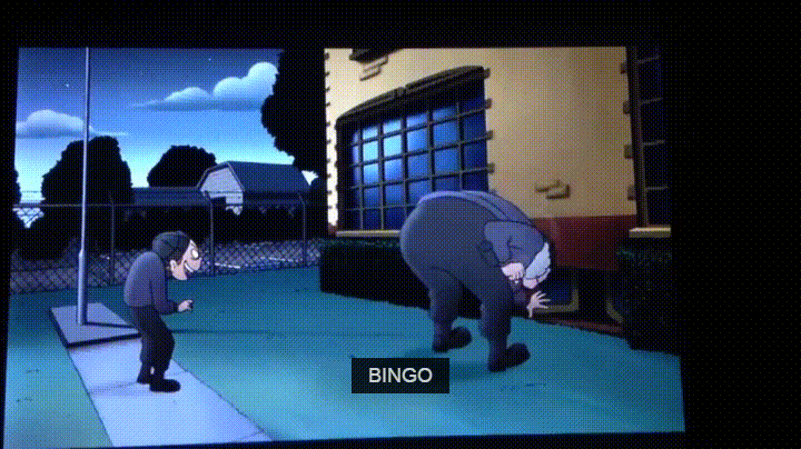 Old Lady Thief Bingo GIF