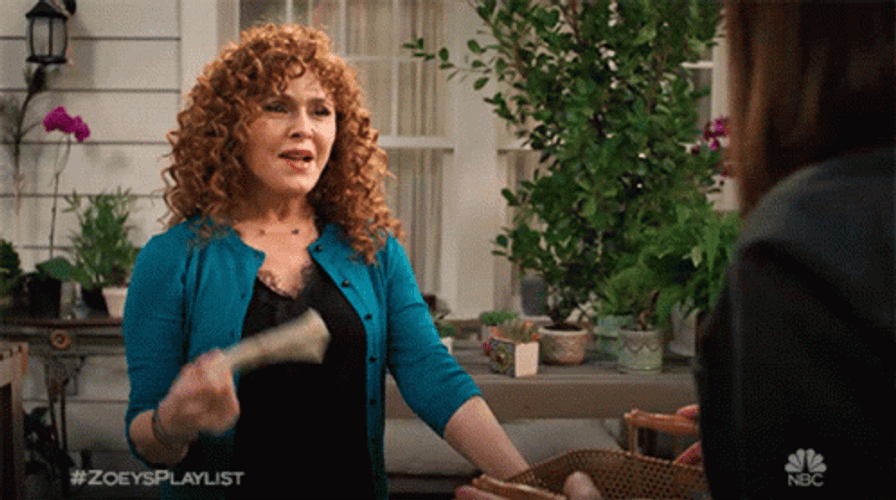 Old Lady Waving Her Bundle Of Cash GIF